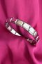 Unisex 9mm Italian Charm Stainless Steel Bracelet - 2
