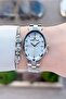 Silver Color Women's Wristwatch and Bracelet - 3