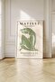 Framed Green Matisse Oasis Premium Painting: Minimalist Serenity and Contemporary Art - 2