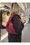 Mercan Stores Wide Knot Detailed Knitted Patterned Medium Size Hand and Shoulder Bag - 4