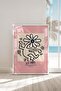 Framed Keith Haring "Flower" Premium Painting: Pop Art Joy to Your Walls - 2