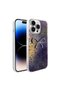 Figured Ponti Silicone Phone Case Rainbow Ribbon Compatible with iPhone 16 Pro