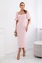 Rochie midi cu funde aplicate ART2708