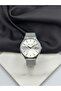 Silver Minimalist Design Straw Cord Ferrucci Men's Wrist Watch - 2