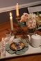Coffee Presentation Coasters with Ruffles Vintage 2 Pieces 20cm - 2