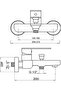 Open - Close Mix Heavy Body Bathroom Faucet Magnolia - 3