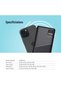 Blue 10000Mah  Powerbank Type-C Usb A And Micro With Digital Display- Black - 3