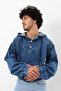 Men's Jean Sweatshirt Dark Blue - 5