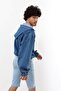 Men's Jean Sweatshirt Dark Blue - 6