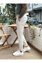 Basic single button jogger pants gray - 4
