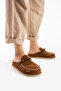 Rustica Women's Genuine Leather Laceless Coconat (Tan) Summer Slippers - 2