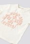 US Polo AssnBaby Girl Short Sleeve T-Shirt Set Powder USB1977 - 2