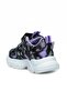 Alessio 034-25 Glitter Butterfly Girls Sneaker - Lilac Black White 26-30 Paints - 3