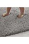 Soft Shaggy One Piece Gray 60X100 cm Natural Non-Slip Base Mat - 4