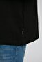 Jonat Men's 100% Cotton V-Neck T-Shirt Black - 4