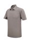 Men's Shirt Collar Cotton Mercerized Self-Patterned Jacquard Classic Fit Gray T-Shirt - 5108 - 3