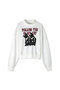 High Collar Printed Sweatshirt - 3
