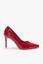 Gala Red Patent Leather Genuine Leather Women's Heeled Shoes