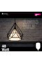 مصباح LED E27 40 واط 6000 كلفن، أبيض - 5