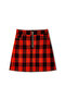 PLAID PATTERNED SKIRT - 3