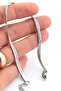 Flat Snake Fish Back Model Stainless Steel Bracelet Scb25B - 6