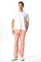 Muslin Elastic Waist Double Pocket Men's Summer Trousers Powder Pdr - 7
