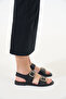 Elissa Black Genuine Leather Women's Sandals - 2