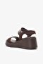 Kelly Brown Genuine Leather Women's Sandals - 3