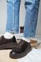 Mattias Brown Men's Genuine Leather Handmade Sneakers - 2