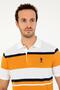 100% Cotton Men's T-Shirt with Collar Detail - 4