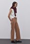CAMEL Palazzo Trousers - 5