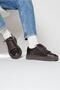 Mattias Brown Men's Genuine Leather Handmade Sneakers - 7