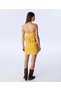 DRAPELİ CUTOUT ELBİSE - 6