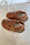 Nora Genuine Leather Sabo Sandals Brown Cork Sole 26-30 - 6