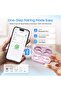 Delta 4 ANC Earbuds: Air Conduction, Smart Touch, 100 Power Indicator,5Hr Playtime,Android/iOS-Pink - 5