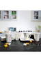 12Pcs Bone China Square Cup & Saucer Set, RF4306 - 5