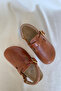 Nora Genuine Leather Sabo Sandals Brown Cork Sole 26-30 - 3