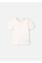 Girl's Lace Collar T-Shirt 3055
