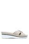 C69 Kifidis Italy Anatomical Women's Leather Slippers 36-41 Pelle N. Tortora/Powder