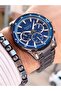 Men's Wristwatch with Steel Cord Function 3 Atm Waterproof with 2 Years Warranty+Bracelet as a Gift - 5
