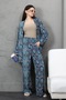 Patterned Multi Kimono Bottom-Top Set - 2