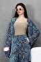 Patterned Multi Kimono Bottom-Top Set - 6