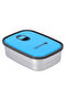 680 ML Rectangular Stainless Steel Food Container - 2