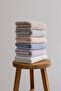 Ivory Salmon Embossed Textured Micro Fiber 100% Cotton 2-Piece Hand Face Towel Set 50 X 90 - 50 X 90 1121A - 6