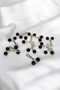 Scarf Shawl Clip Black 12 Pieces Pearl Model Clips - Women's Hijab Accessory Needle - 6