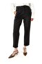 Classic Trousers with Clamp Detail - Black - Refka - 3