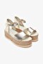 Calas Dore Genuine Leather Women's Espadrille Sandals - 4