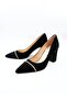 Women's Genuine Leather Heeled Shoes - 4