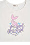 Girl's Printed Crop T-Shirt - 3