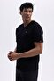 V-Neck Men's T-Shirt Em186-1-Bk - 5